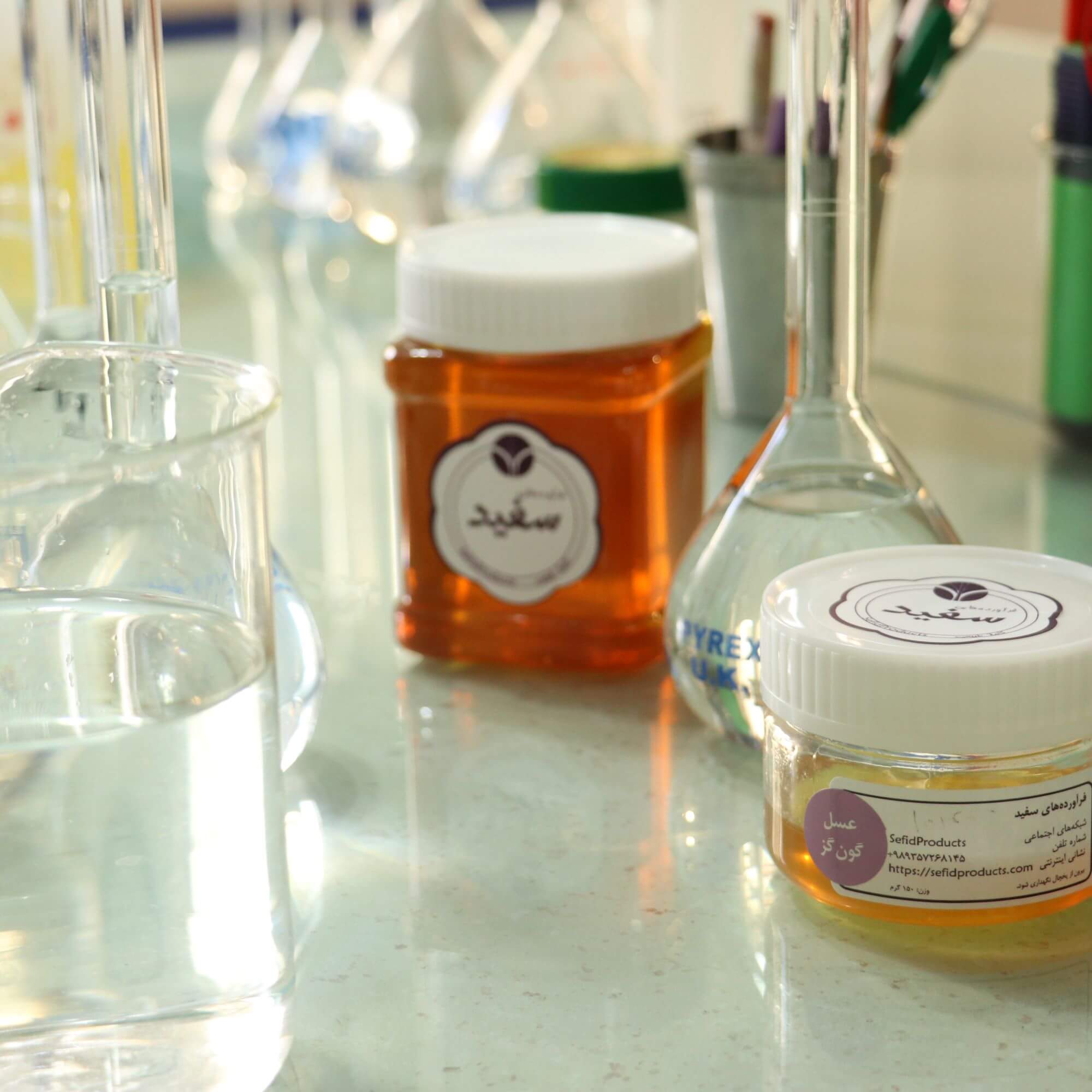 آزمایش محصولات سفیدانه (رطوبت) | آزمایش عسل طبیعی (رطوبت) | آزمایش رطوبت در عسل