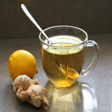 چای زنجبیل و عسل