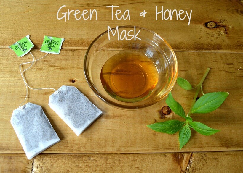 ماسک عسل و چای سبز 1